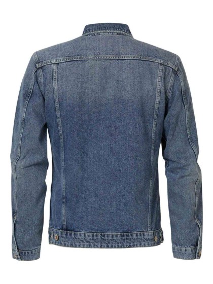 φωτογραφία denim jacket ζουμ πίσω
